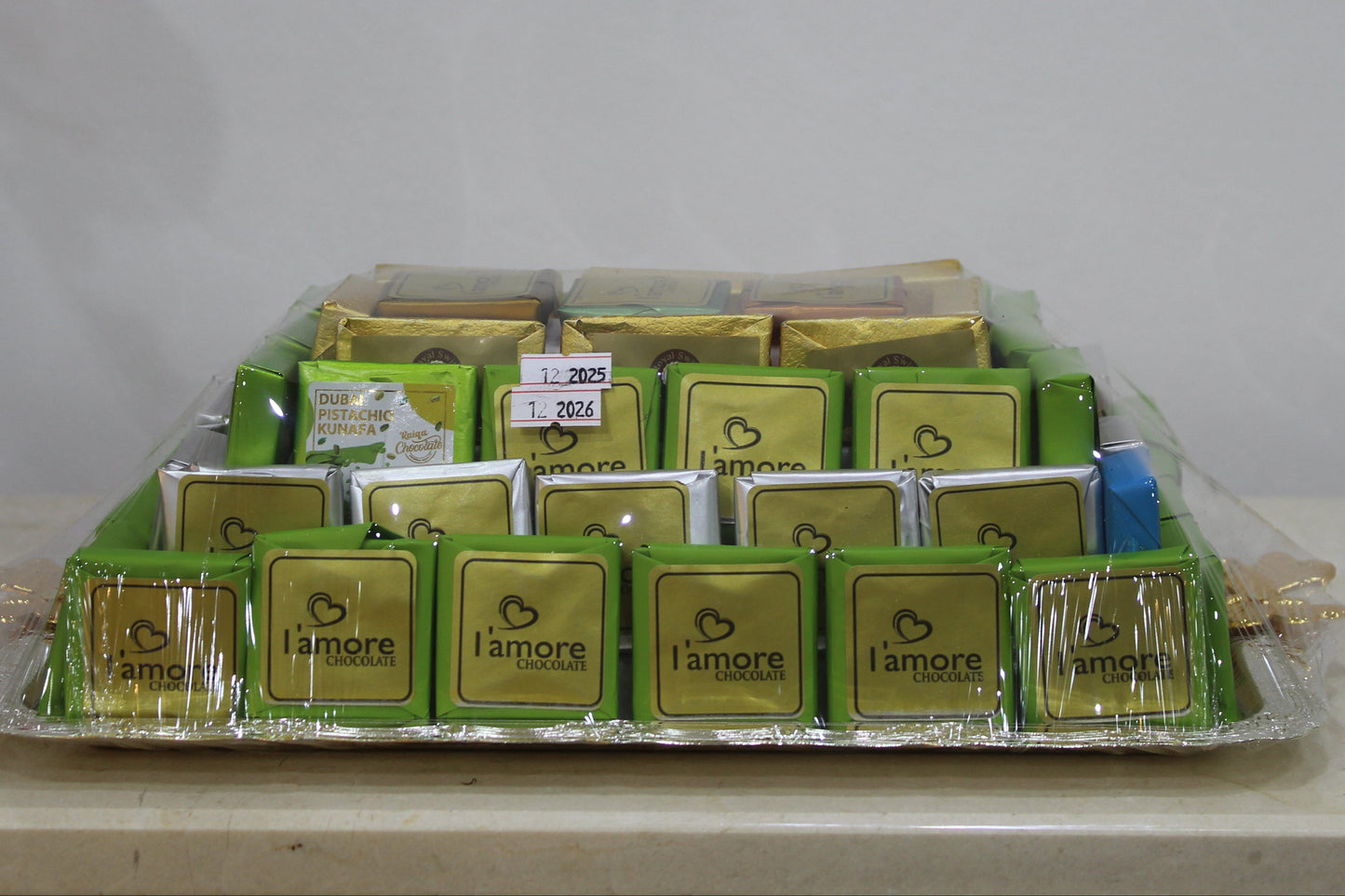 I'amore Chocolate with golden aluminum