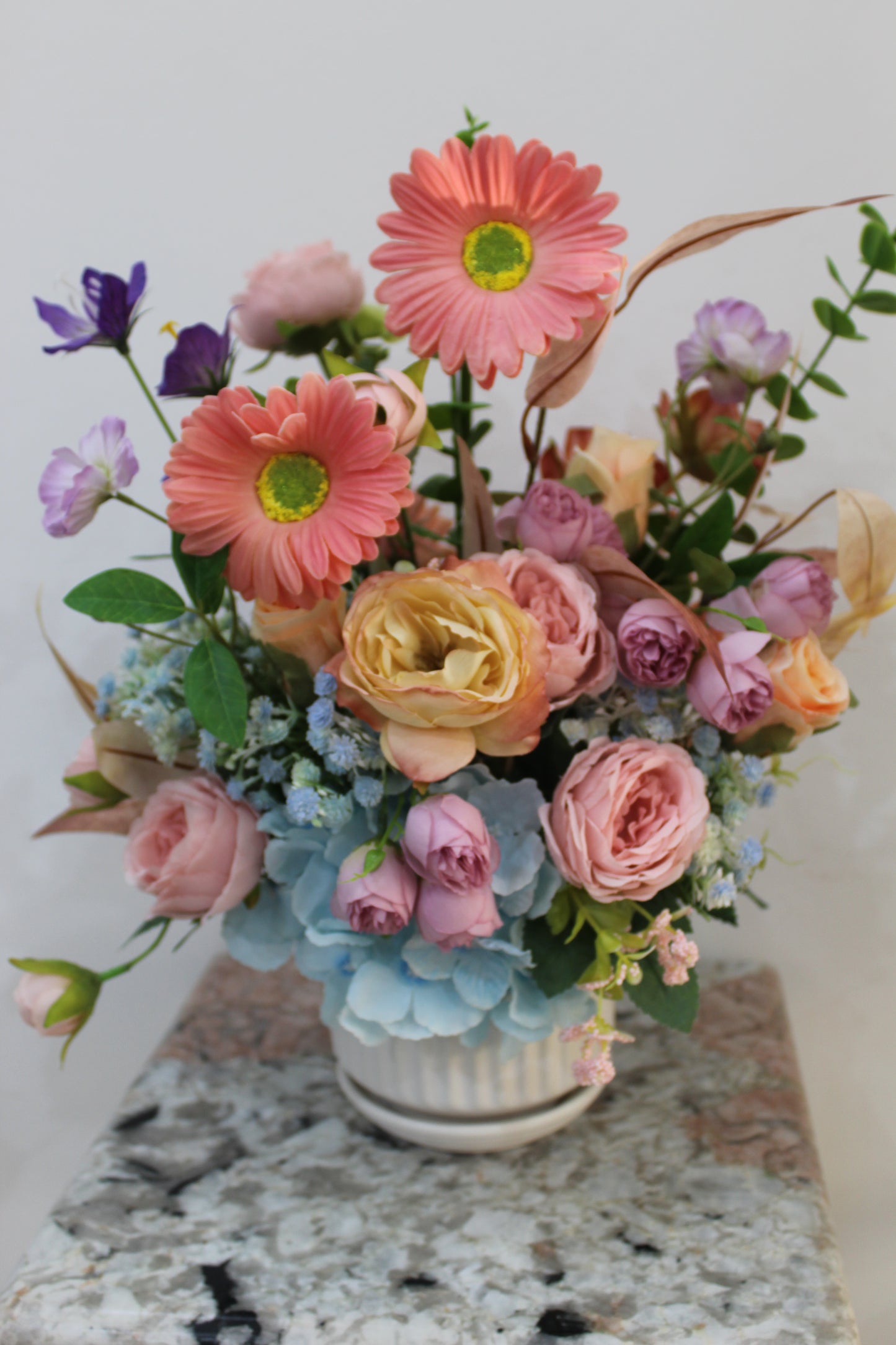 Blossoming Artificial Flower Arrangement