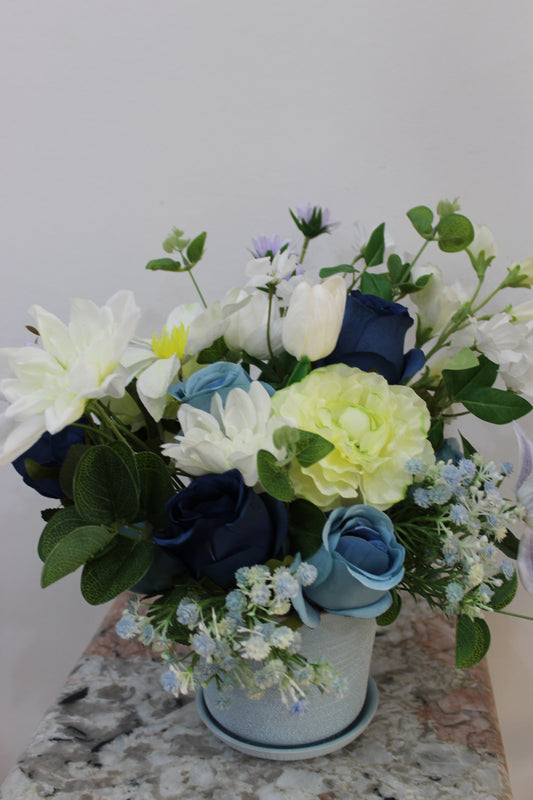 English falls artificial in blue ray arrangement